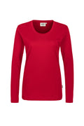 HAKRO Damen Longsleeve Classic rot