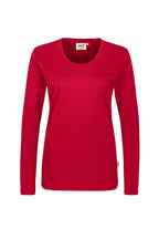 HAKRO Damen Longsleeve Classic rot