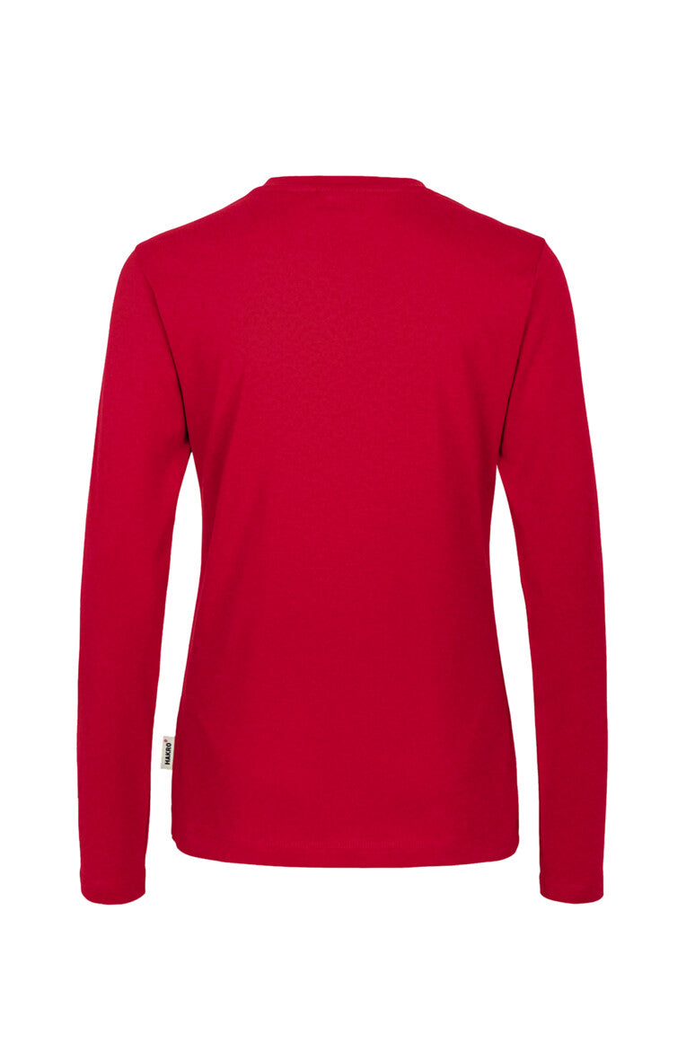 HAKRO Damen Longsleeve Classic rot
