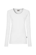 HAKRO Damen Longsleeve Mikralinar® weiß