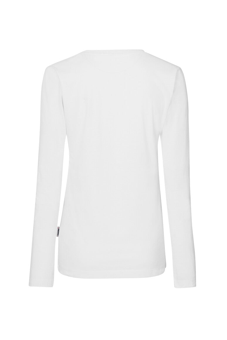HAKRO Damen Longsleeve Mikralinar® weiß