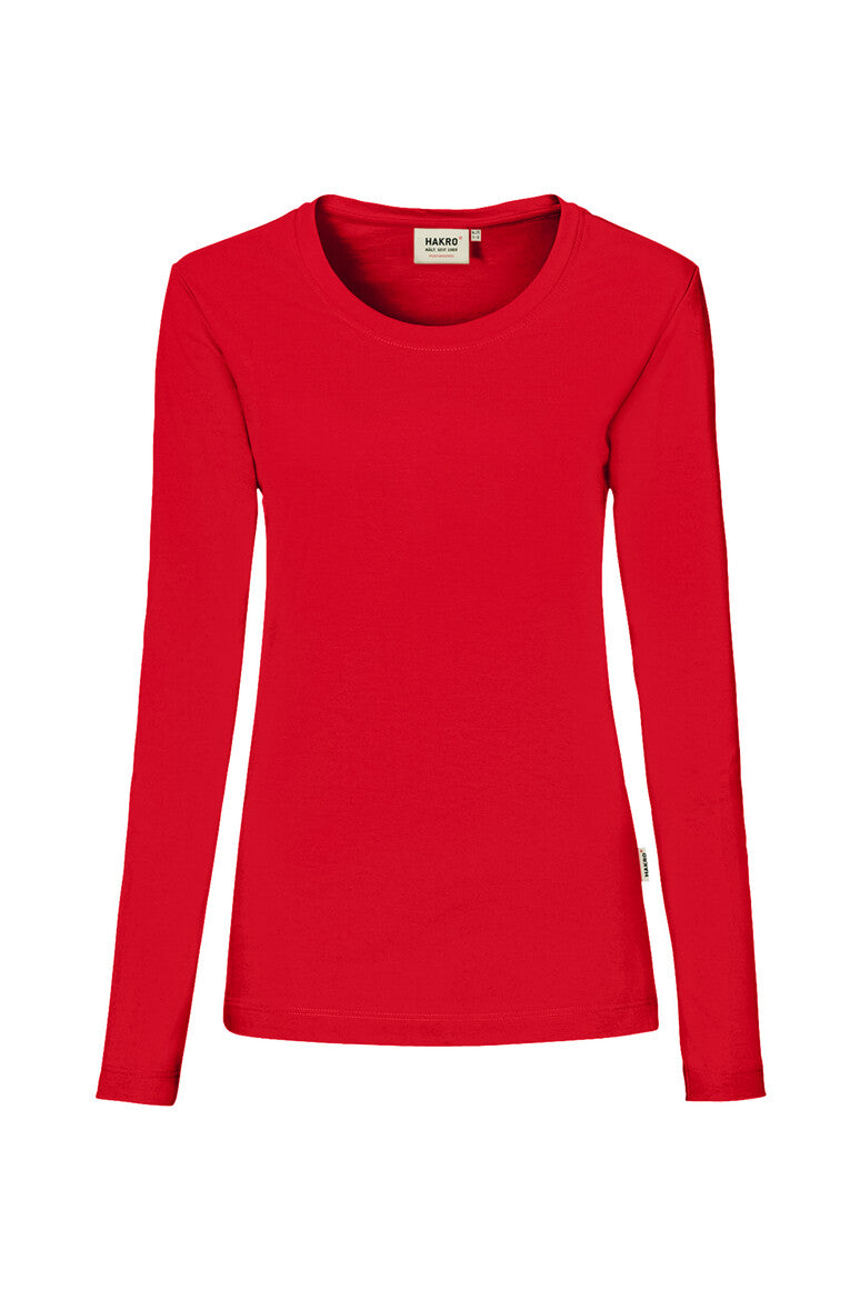 HAKRO Damen Longsleeve Mikralinar® rot