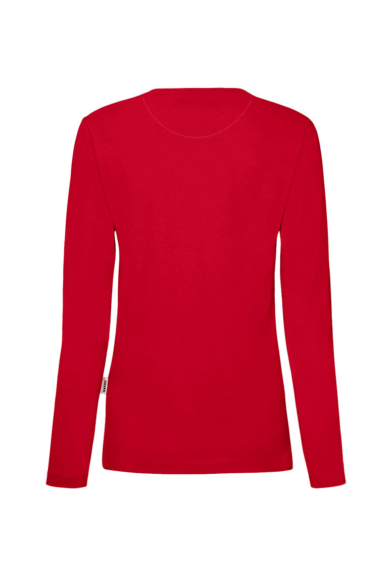 HAKRO Damen Longsleeve Mikralinar® rot
