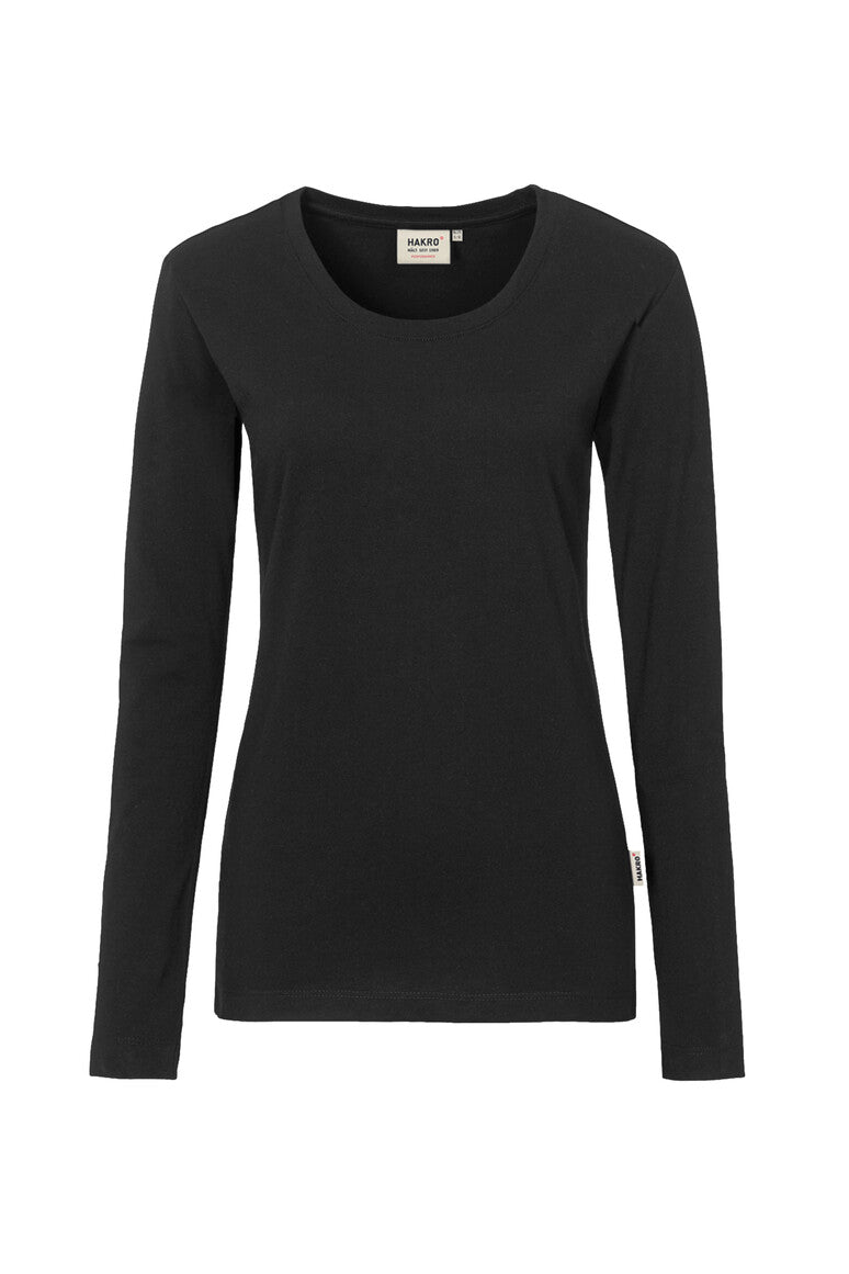 HAKRO Damen Longsleeve Mikralinar® schwarz