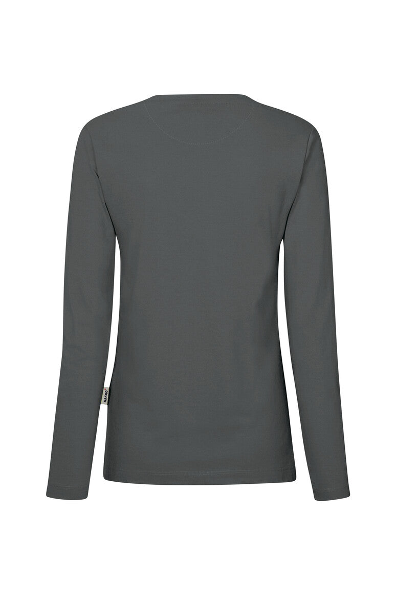 HAKRO Damen Longsleeve Mikralinar® anthrazit
