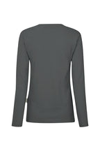 HAKRO Damen Longsleeve Mikralinar® anthrazit