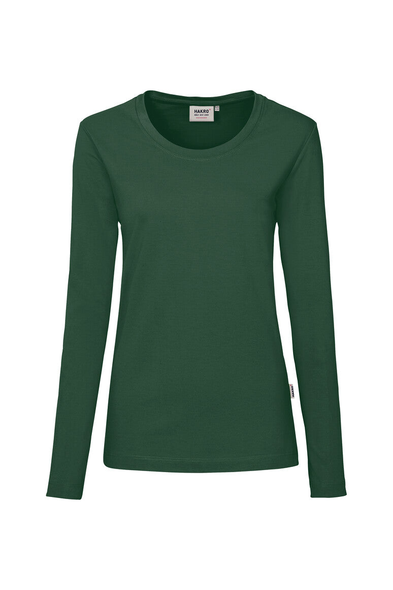 HAKRO Damen Longsleeve Mikralinar® tanne