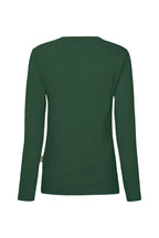HAKRO Damen Longsleeve Mikralinar® tanne