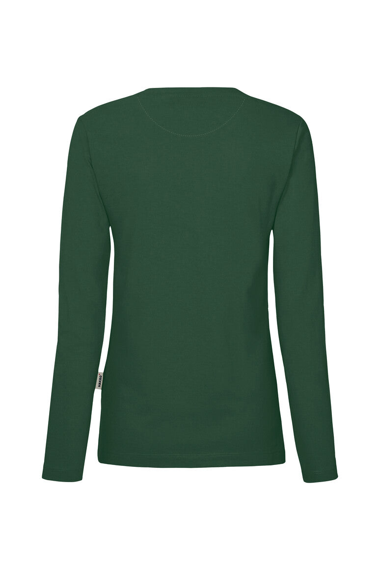 HAKRO Damen Longsleeve Mikralinar® tanne