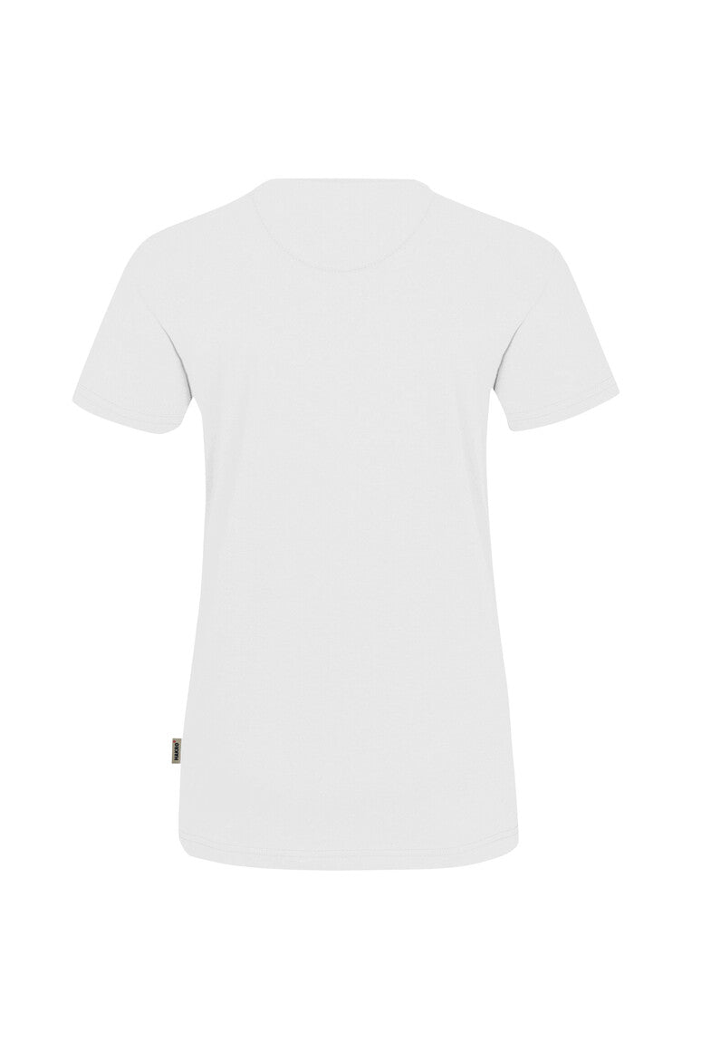 HAKRO Damen V-Shirt Mikralinar® weiß