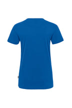 HAKRO Damen V-Shirt Mikralinar® royalblau