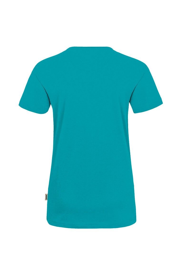HAKRO Damen V-Shirt Mikralinar® smaragd