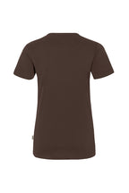 HAKRO Damen V-Shirt Mikralinar® schokolade