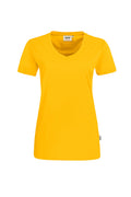 HAKRO Damen V-Shirt Mikralinar® sonne