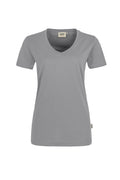 HAKRO Damen V-Shirt Mikralinar® titan