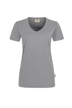 HAKRO Damen V-Shirt Mikralinar® titan