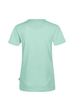HAKRO Damen V-Shirt Mikralinar® eisgrün