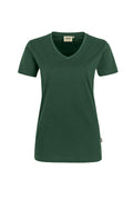 HAKRO Damen V-Shirt Mikralinar® tanne