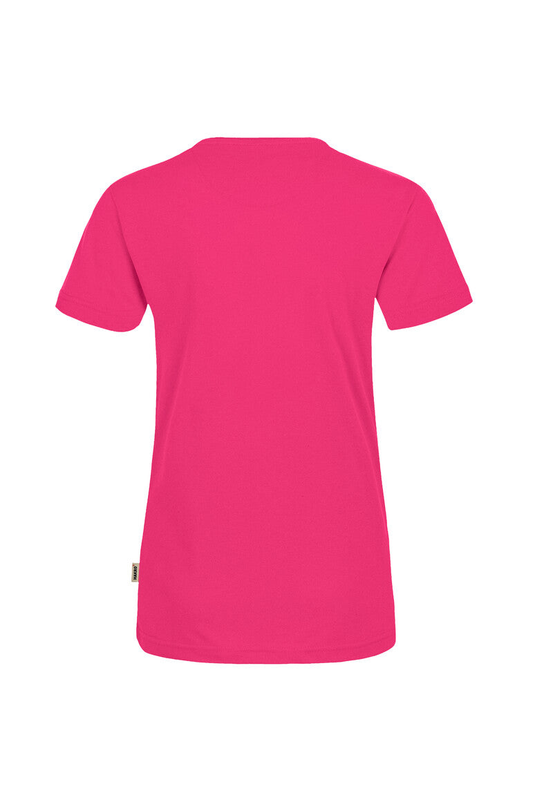 HAKRO Damen V-Shirt Mikralinar® magenta