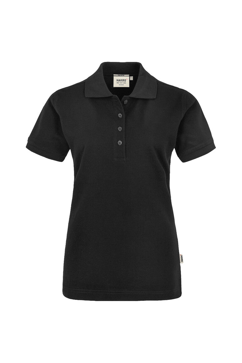 HAKRO Damen Poloshirt Pima-Cotton schwarz