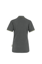 HAKRO Damen Poloshirt Casual anthrazit/kiwi