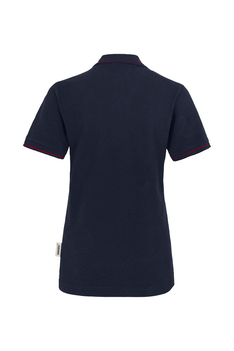HAKRO Damen Poloshirt Casual tinte/rot