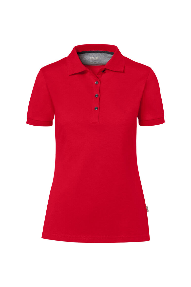 HAKRO Cotton Tec® Damen Poloshirt rot
