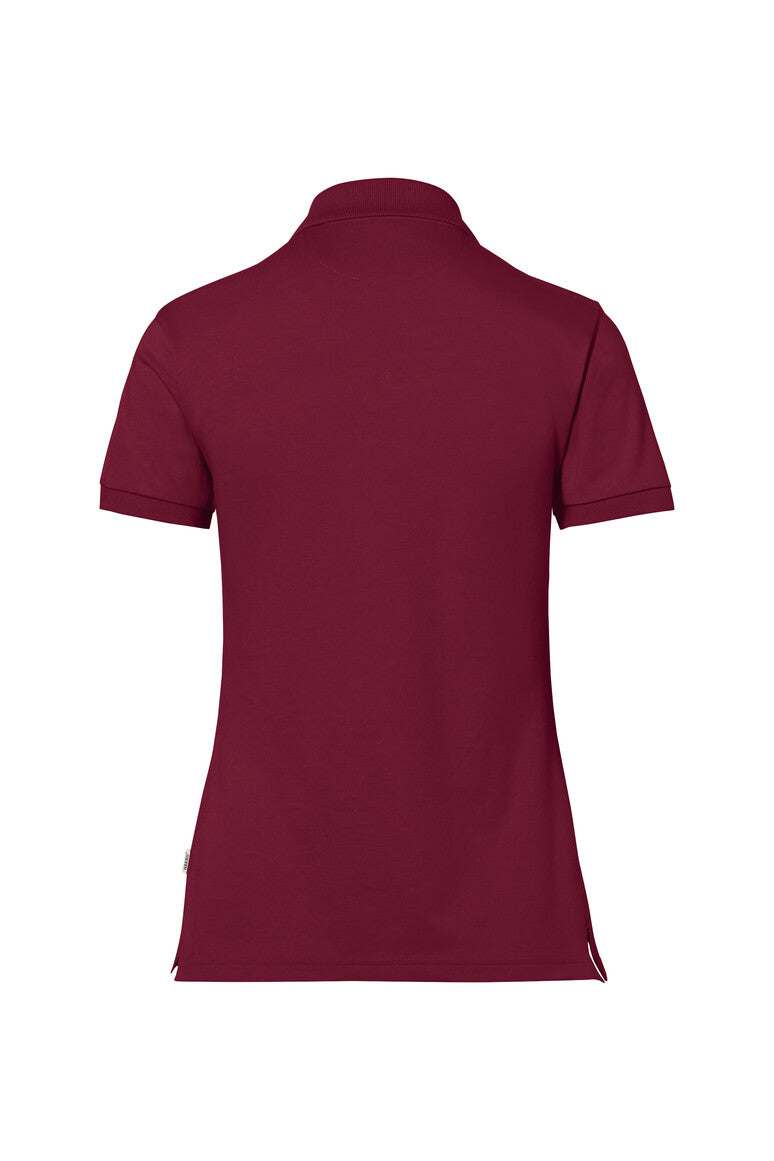 HAKRO Cotton Tec® Damen Poloshirt weinrot