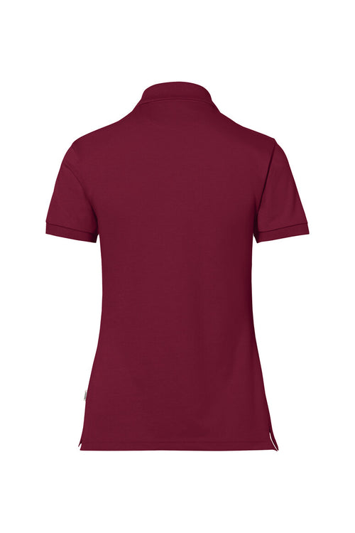 HAKRO Cotton Tec® Damen Poloshirt weinrot