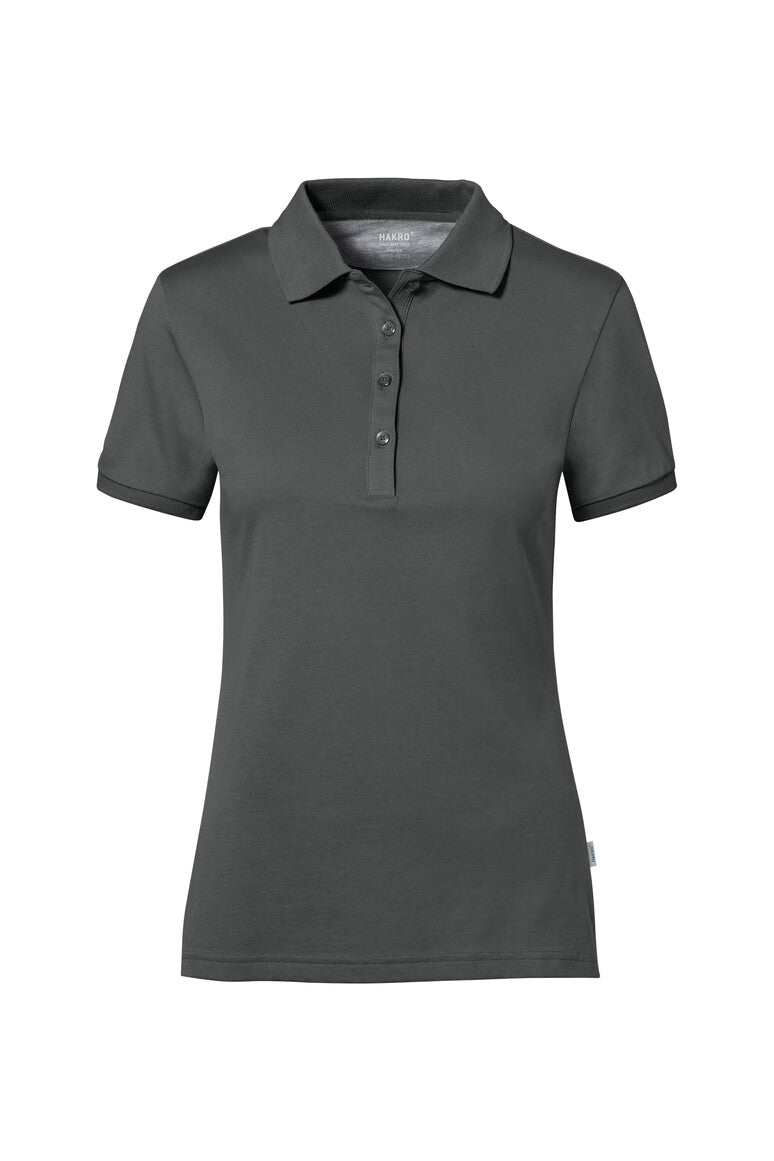 HAKRO Cotton Tec® Damen Poloshirt anthrazit