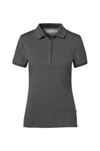 HAKRO Cotton Tec® Damen Poloshirt anthrazit