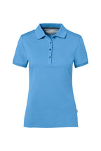 HAKRO Cotton Tec® Damen Poloshirt malibublau