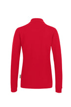 HAKRO Damen Longsleeve-Poloshirt Mikralinar® rot
