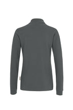 HAKRO Damen Longsleeve-Poloshirt Mikralinar® anthrazit