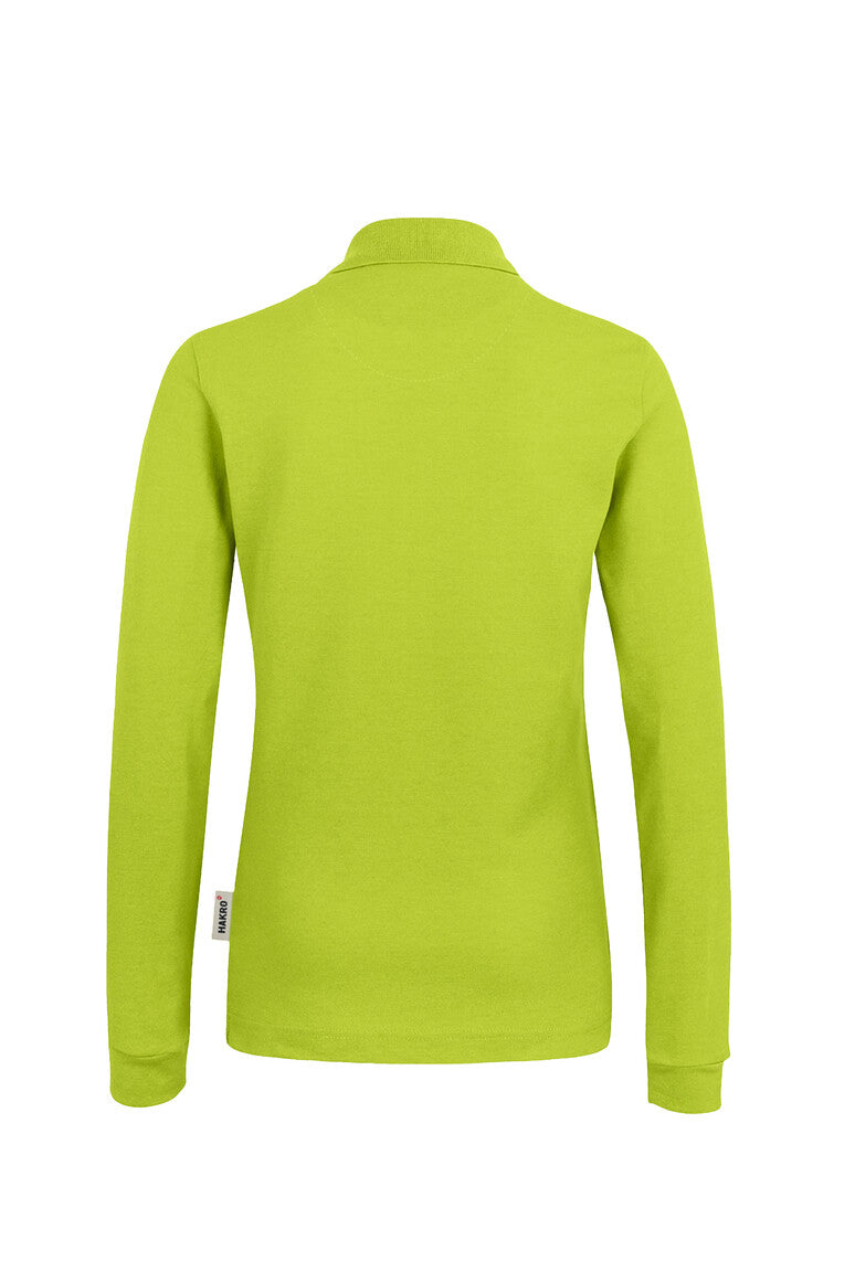 HAKRO Damen Longsleeve-Poloshirt Mikralinar® kiwi