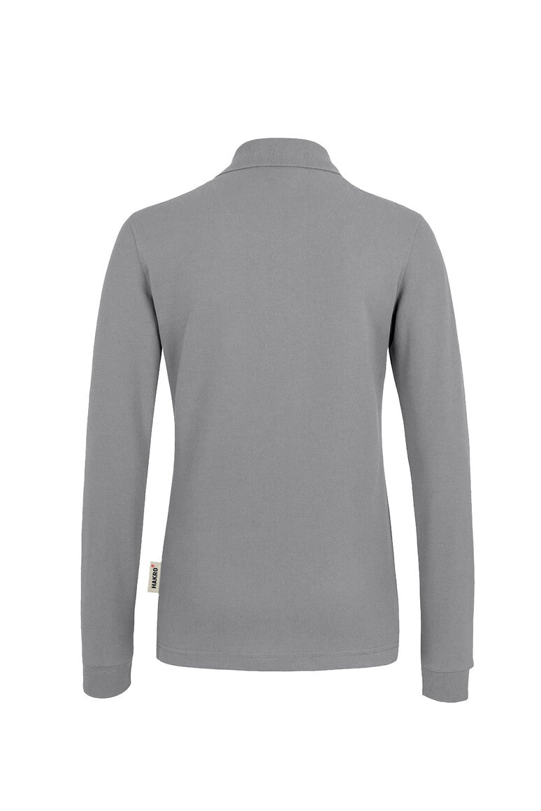 HAKRO Damen Longsleeve-Poloshirt Mikralinar® titan