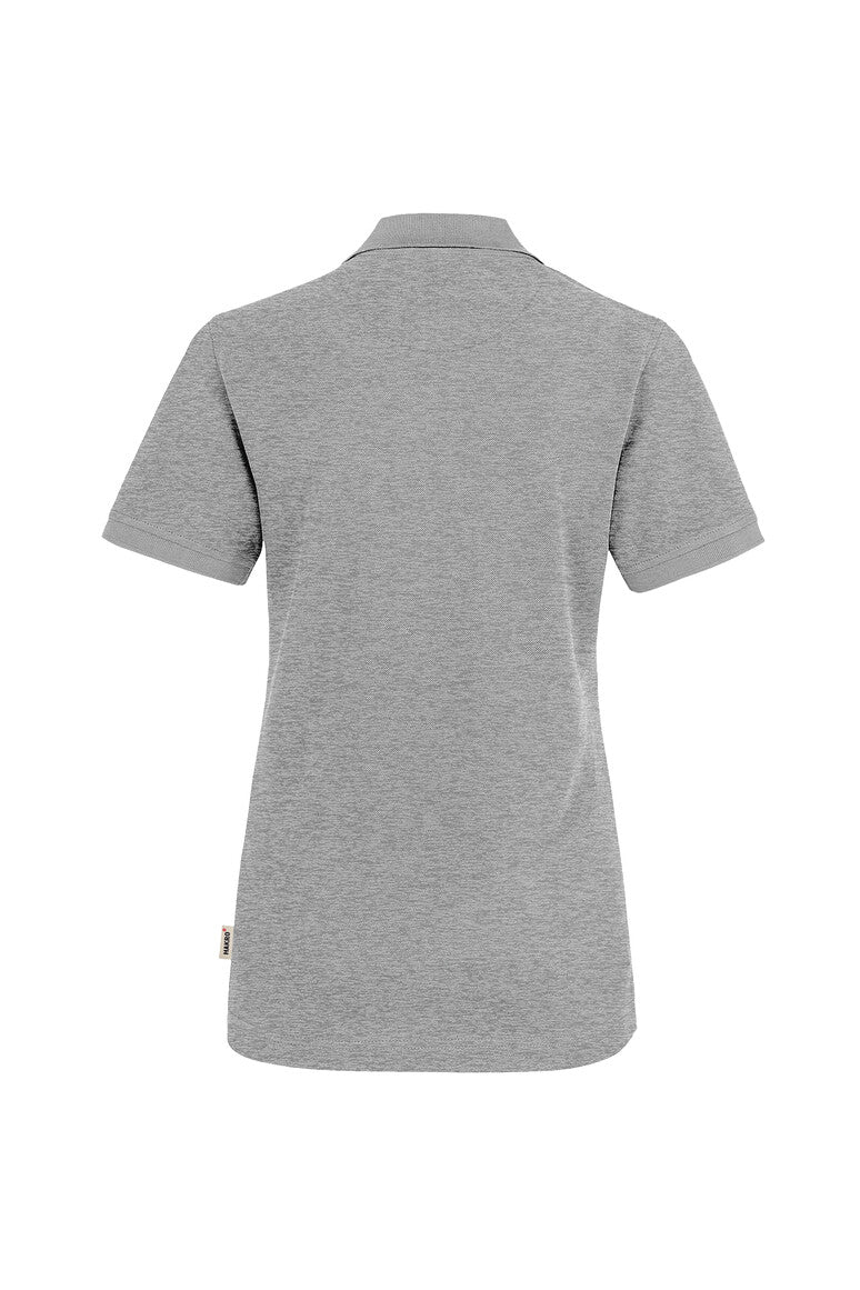 HAKRO Damen Poloshirt Mikralinar® grau meliert