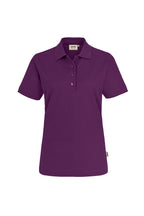 HAKRO Damen Poloshirt Mikralinar® aubergine