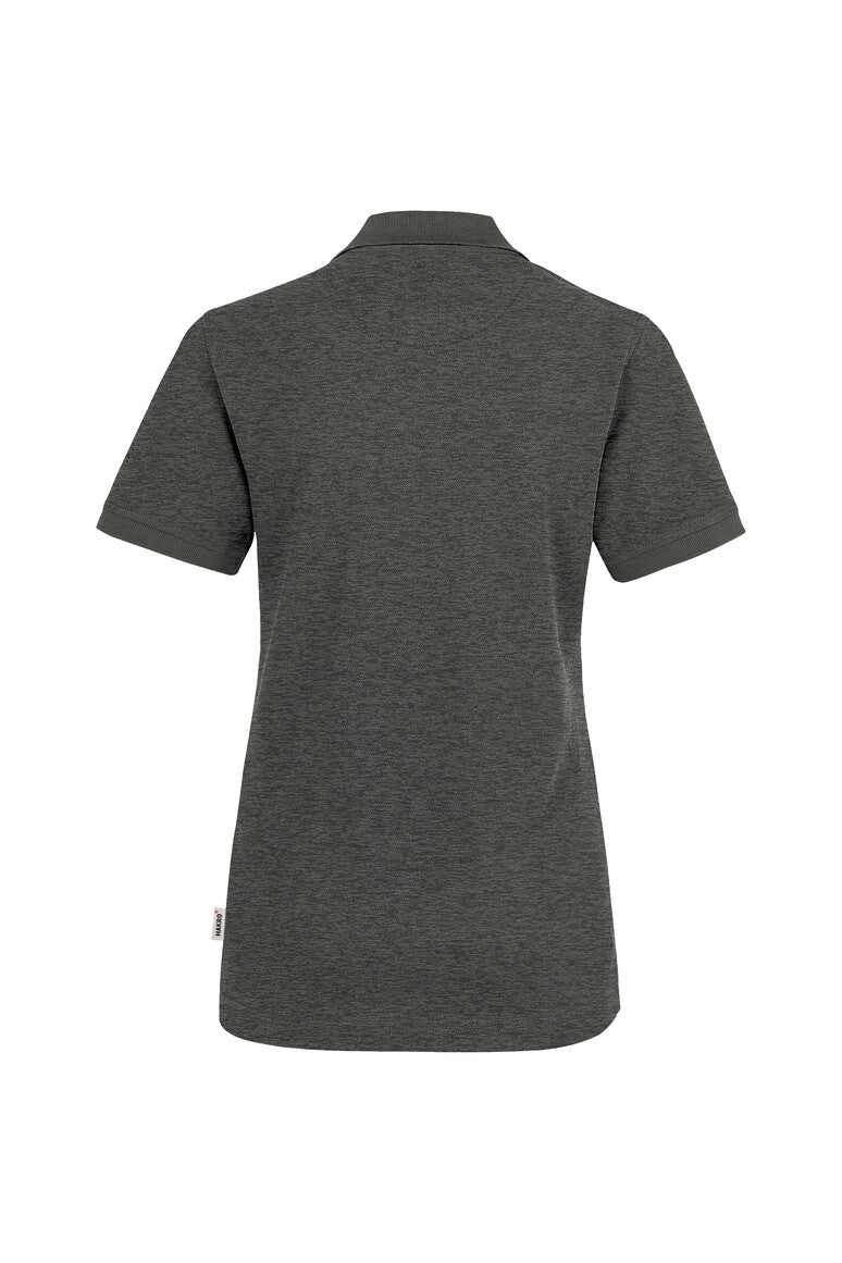 HAKRO Damen Poloshirt Mikralinar® anthrazit meliert