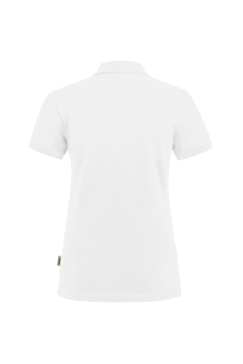HAKRO Damen Poloshirt Stretch weiß