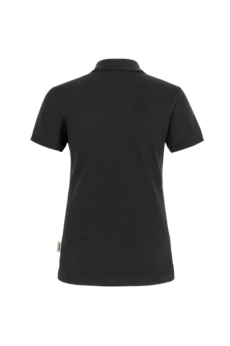 HAKRO Damen Poloshirt Stretch schwarz