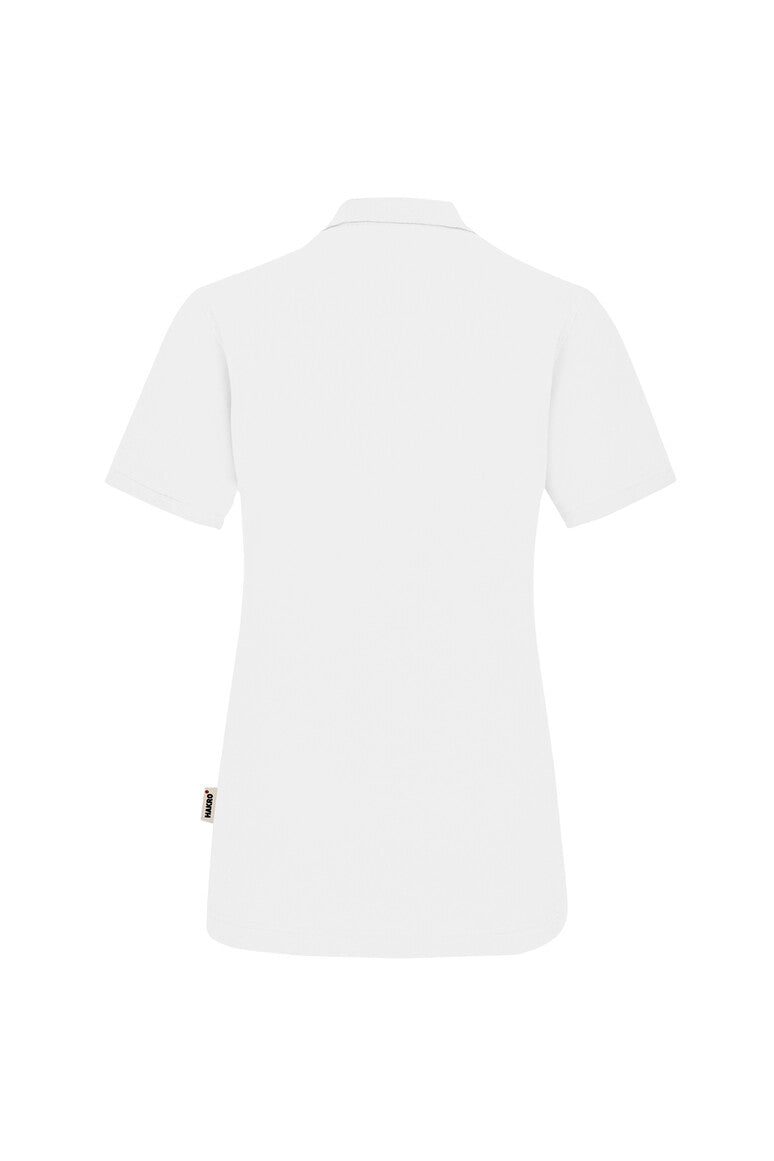 HAKRO Damen Poloshirt Top weiß