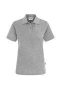 HAKRO Damen Poloshirt Top grau meliert