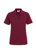 HAKRO Damen Poloshirt Top weinrot