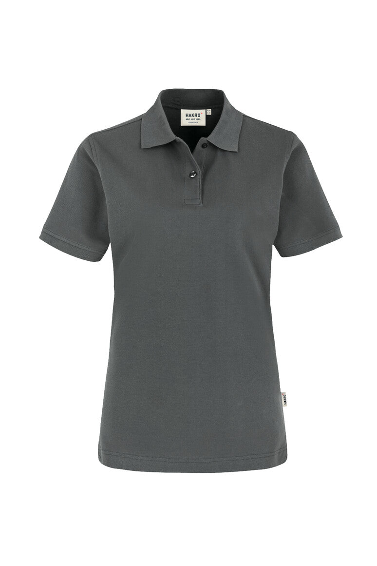 HAKRO Damen Poloshirt Top graphit