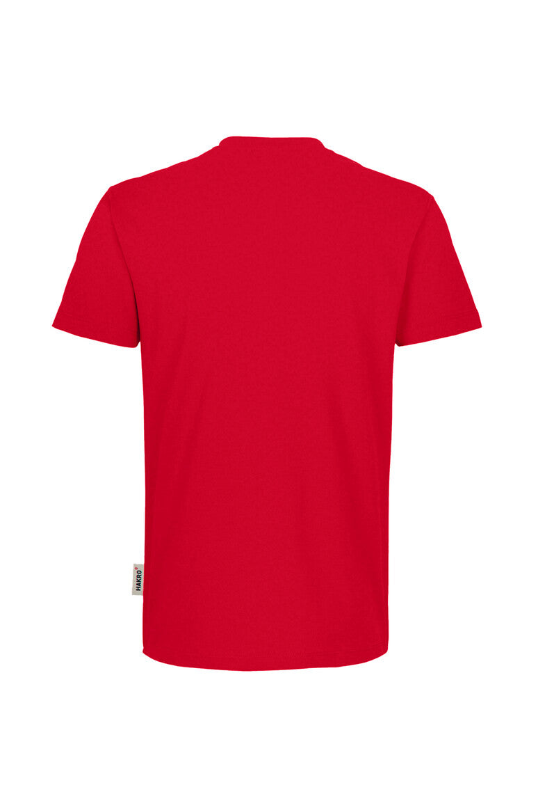 HAKRO V-Shirt Classic rot