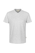 HAKRO V-Shirt Classic ash meliert