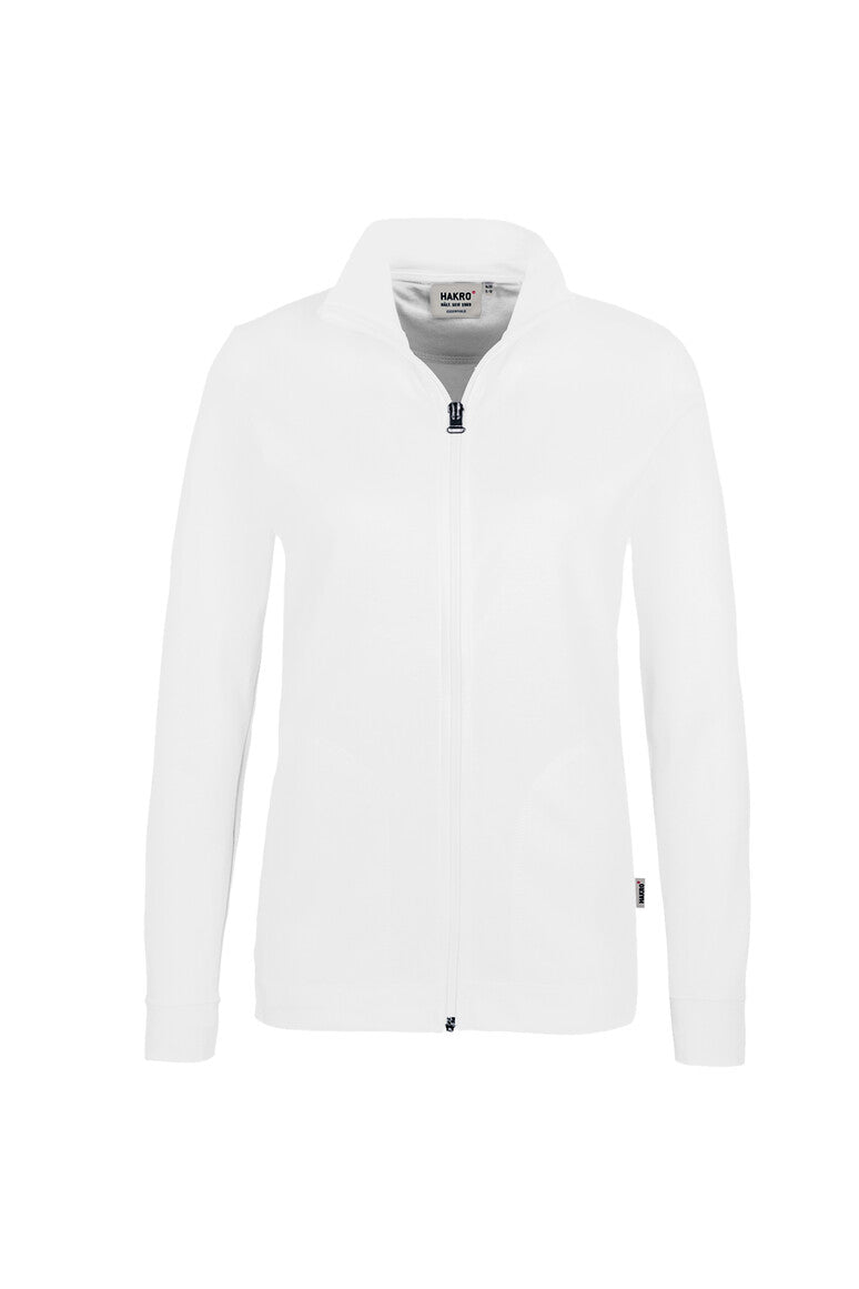 HAKRO Damen Interlockjacke weiß