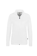 HAKRO Damen Interlockjacke weiß