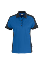 HAKRO Damen Poloshirt Contrast Mikralinar® royalblau/anthrazit